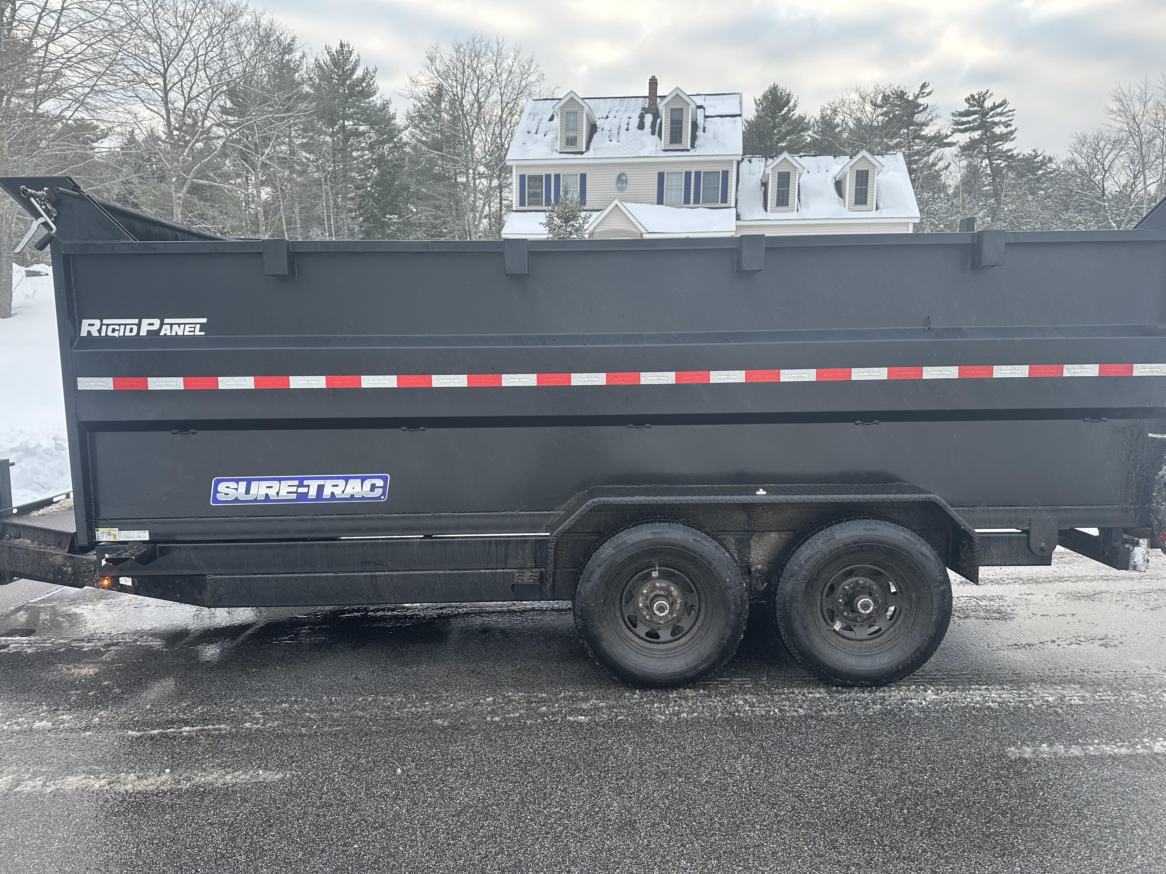 Dump Trailer Ready for Work